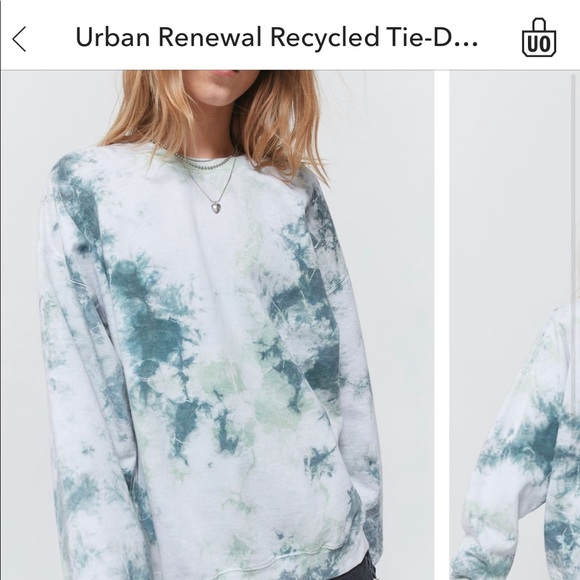 Urban Renewal Tie Dye Sweatshirt - Picture 1 of 6